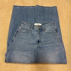 Hollister Light Blue High-Rise Jeans